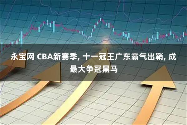 永宝网 CBA新赛季, 十一冠王广东霸气出鞘, 成最大争冠黑马